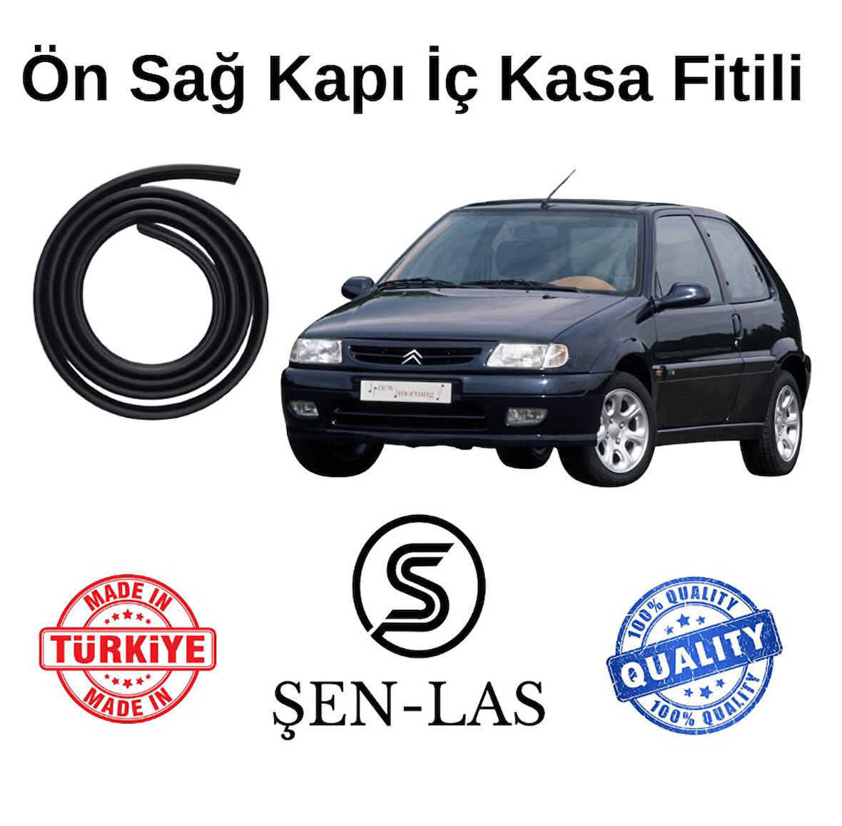 Citroen Saxo Tek Kapı Şen-Las Sağ Ön Kapı Fitili ŞL17001
