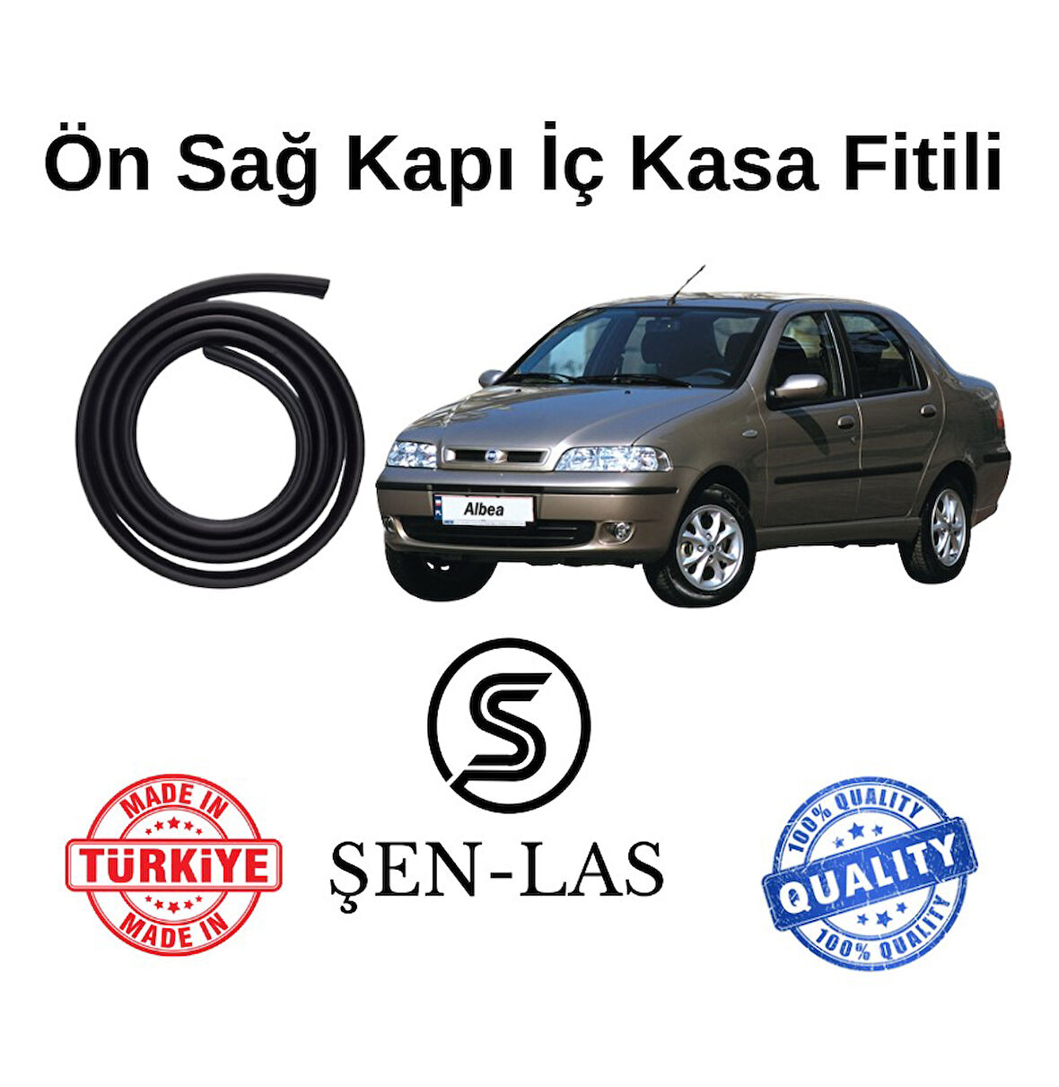 Fiat Albea  Şen-Las Sağ Ön Kapı Fitili ŞL17101