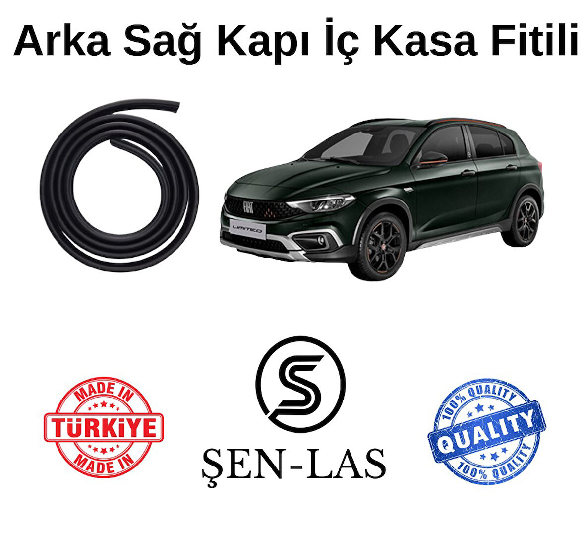 Fiat Egea Cross Hatchback Şen-Las Sağ Arka Kapı Fitili ŞL18303