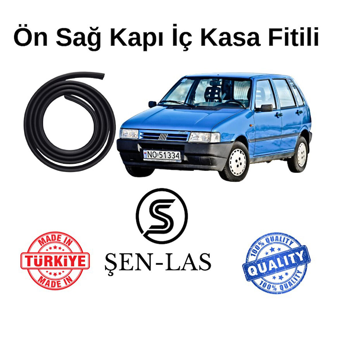 Fiat Uno Şen-Las Sağ Ön Kapı Fitili ŞL18501