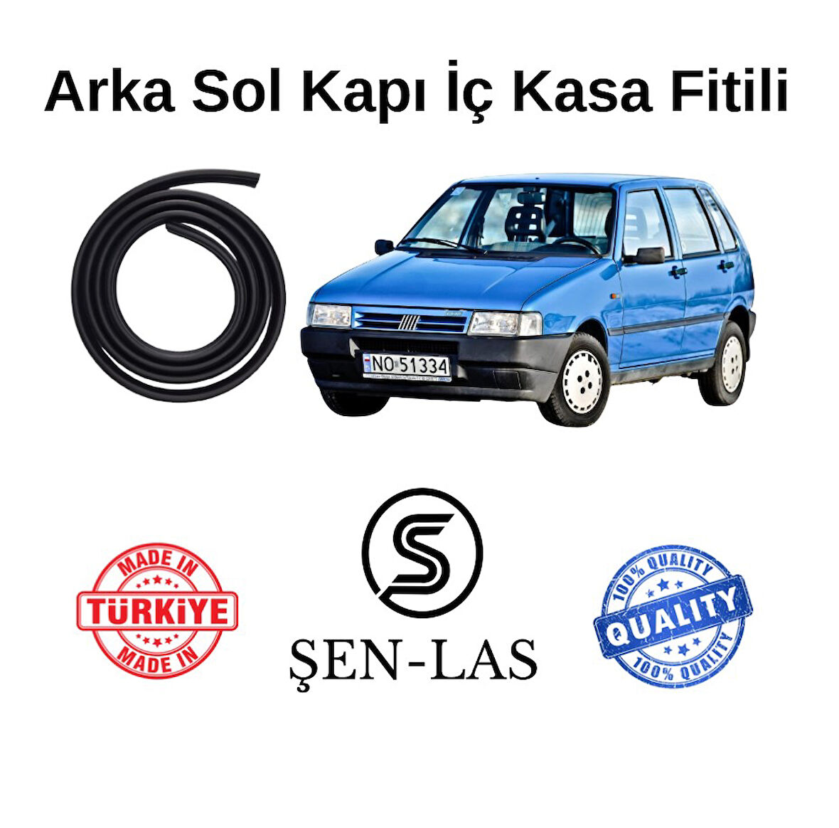 Fiat Uno Şen-Las Sol Arka Kapı Fitili ŞL18504