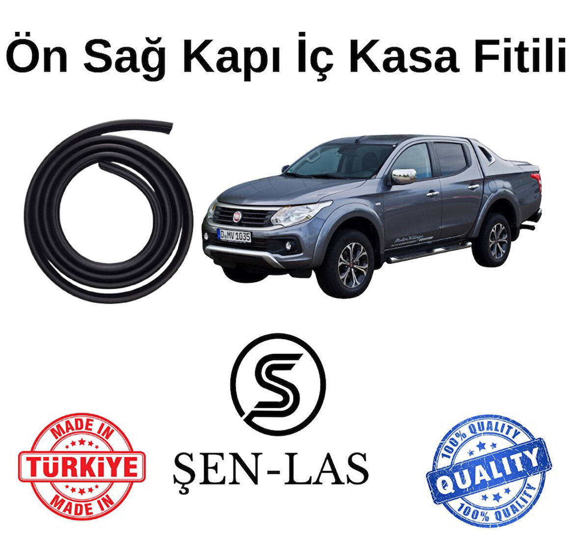 Fiat Fullback Şen-Las Sağ Ön Kapı Fitili ŞL19001