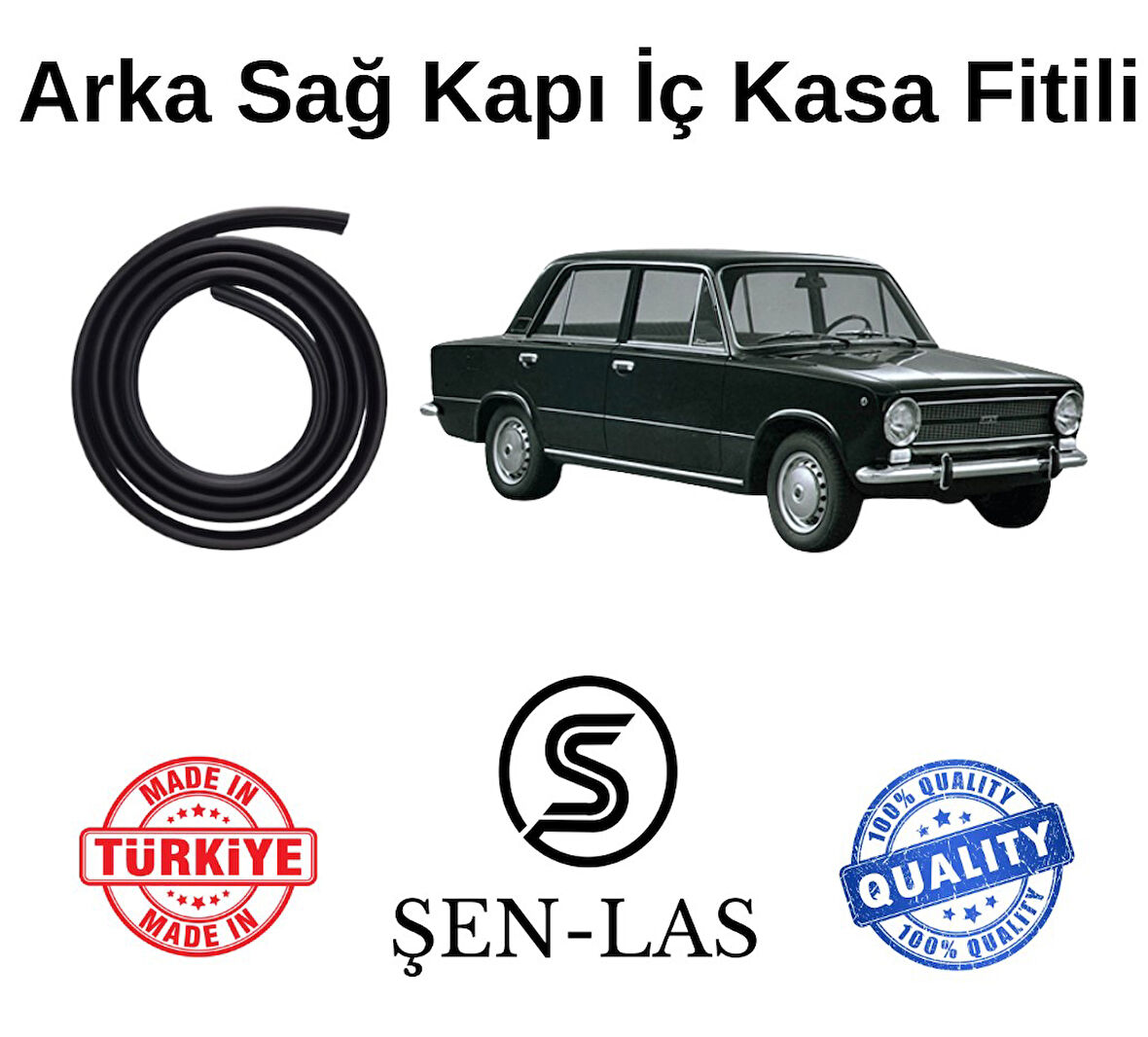Fiat Murat 124 Şen-Las Sağ Arka Kapı Fitili ŞL19103