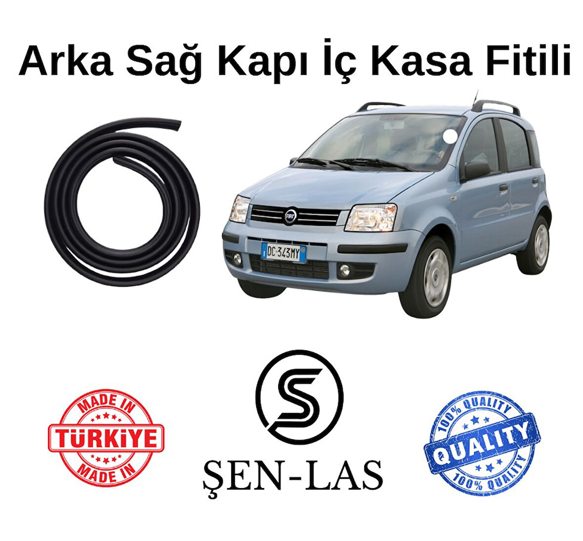 Fiat Panda (2003-2011) Şen-Las Sağ Arka Kapı Fitili ŞL19203