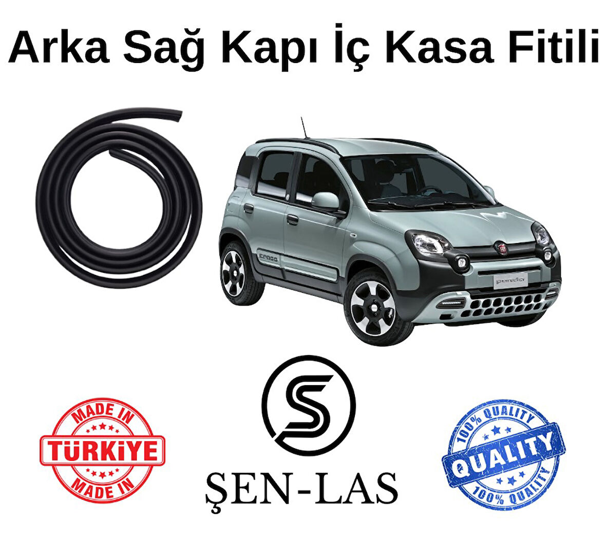 Fiat Panda Cross (2012-2025) Şen-Las Sağ Arka Kapı Fitili ŞL19403