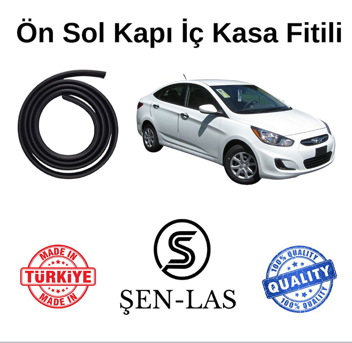 Hyundai Accent (2012-2018) Şen-Las Sol Ön Kapı Fitili ŞL20402