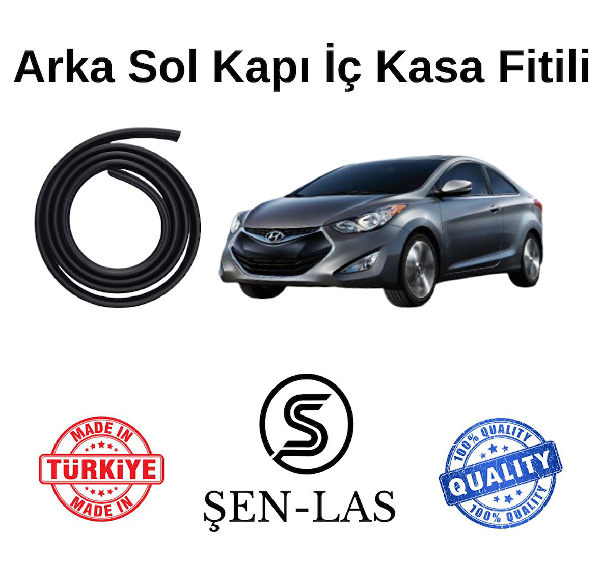 Hyundai Elantra (2010-2015) Şen-Las Sol Arka Kapı Fitili ŞL20504