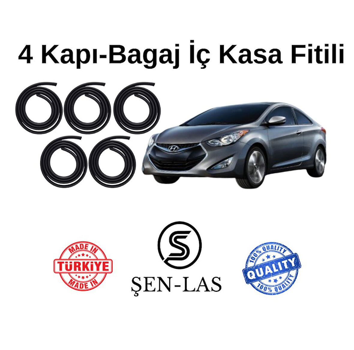 Hyundai Elantra (2010-2015) Şen-Las 4 Kapı + Bagaj Fitili ŞL20511