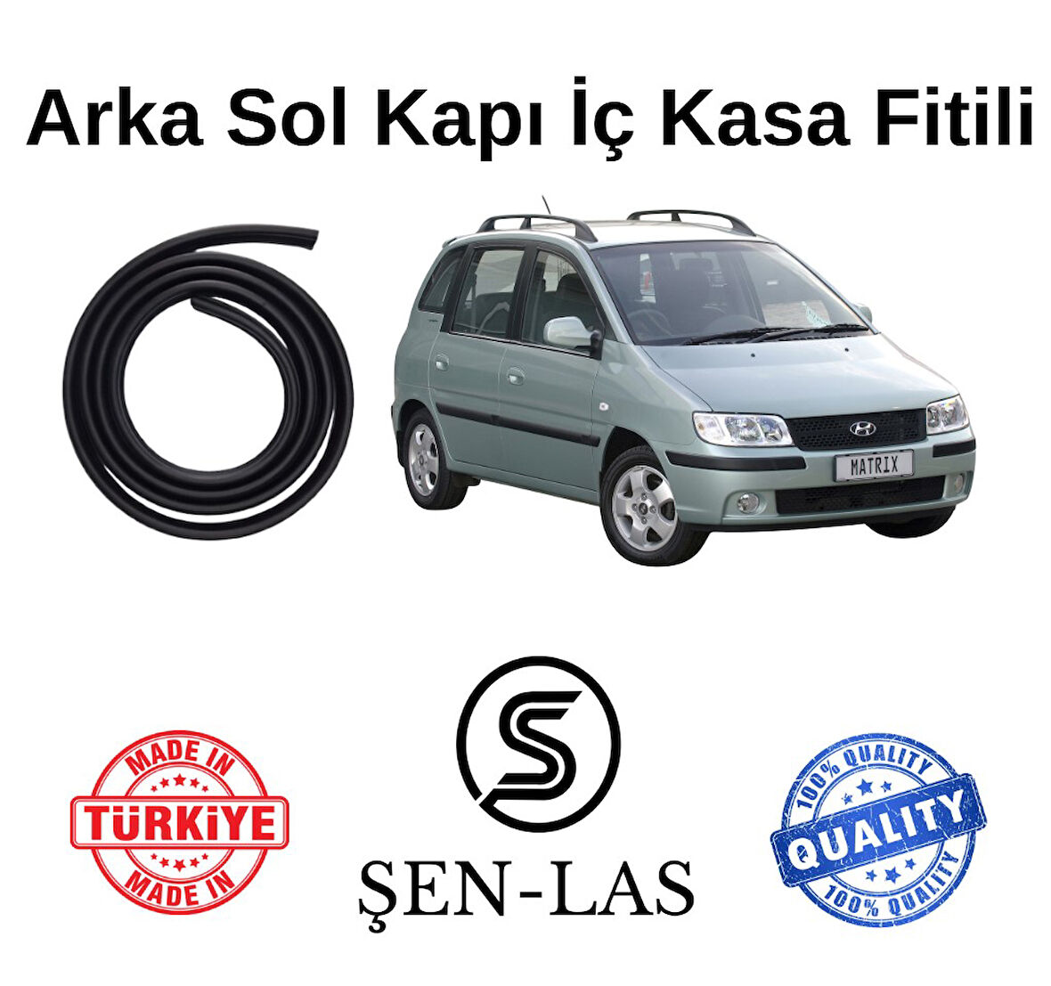 Hyundai Matrix (2006-2008) Şen-Las Sol Arka Kapı Fitili ŞL20904