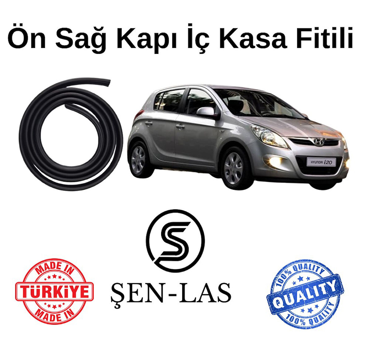 Hyundai İ20 (2008-2014) Şen-Las Sağ Ön Kapı Fitili ŞL21801