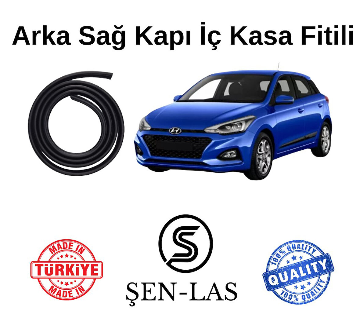 Hyundai İ20 (2015-2020) Şen-Las Sağ Arka Kapı Fitili ŞL21903
