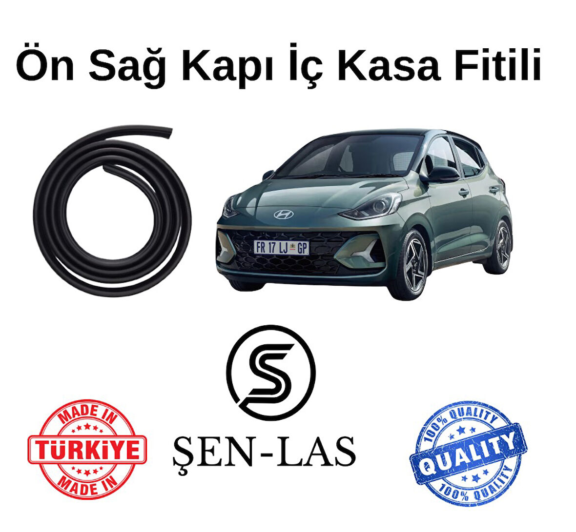 Hyundai İ10 (2020-2025) Şen-Las Sağ Ön Kapı Fitili ŞL22301