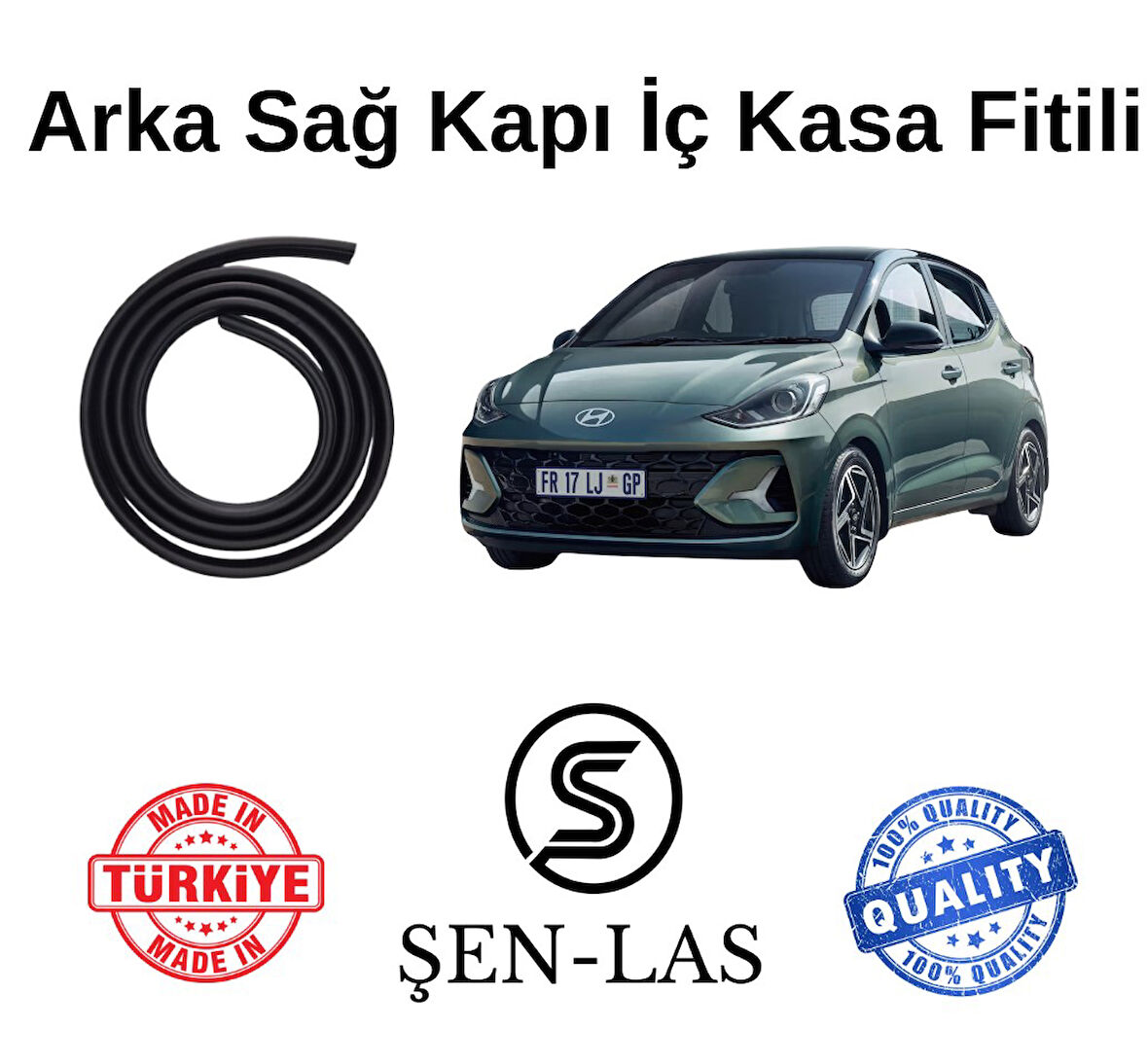 Hyundai İ10 (2020-2025) Şen-Las Sağ Arka Kapı Fitili ŞL22303
