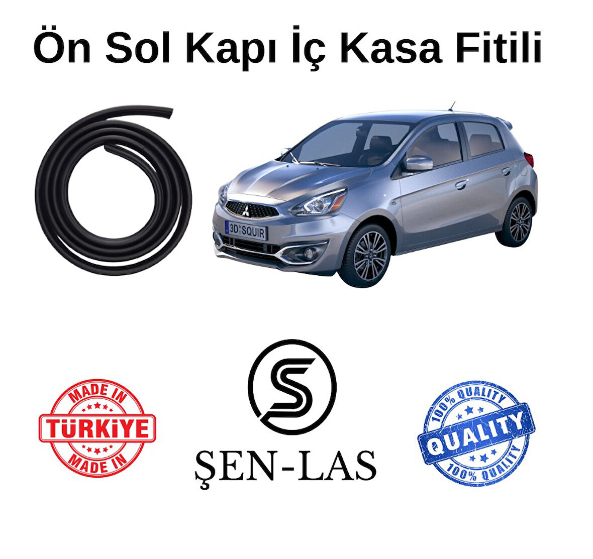 Mitsubishi Spacestar (2013-2018) Şen-Las Sol Ön Kapı Fitili ŞL22502