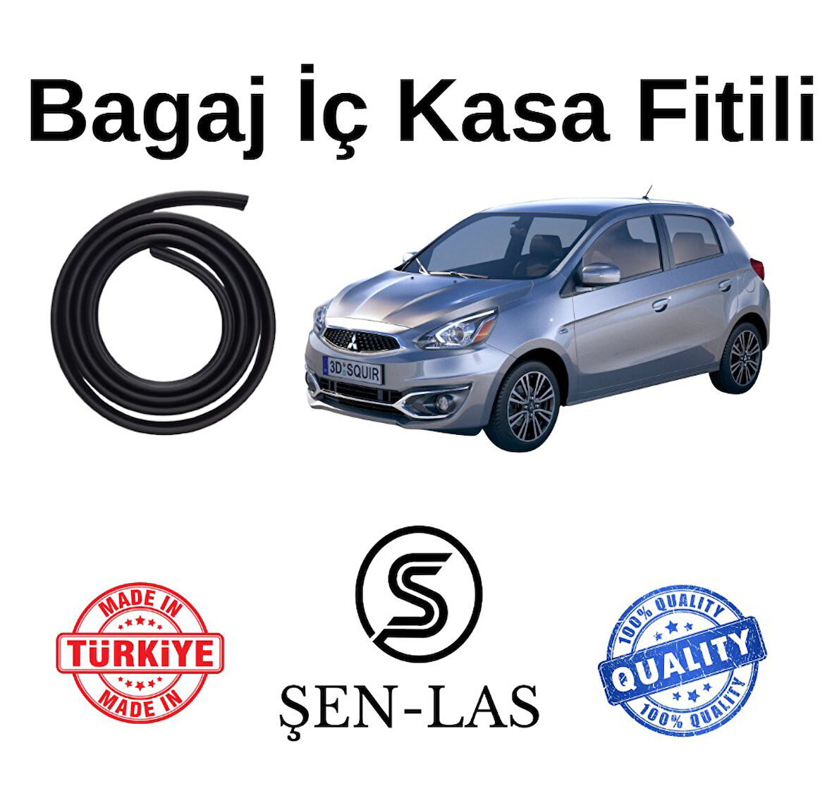 Mitsubishi Spacestar (2013-2018) Şen-Las Bagaj Fitili ŞL22505