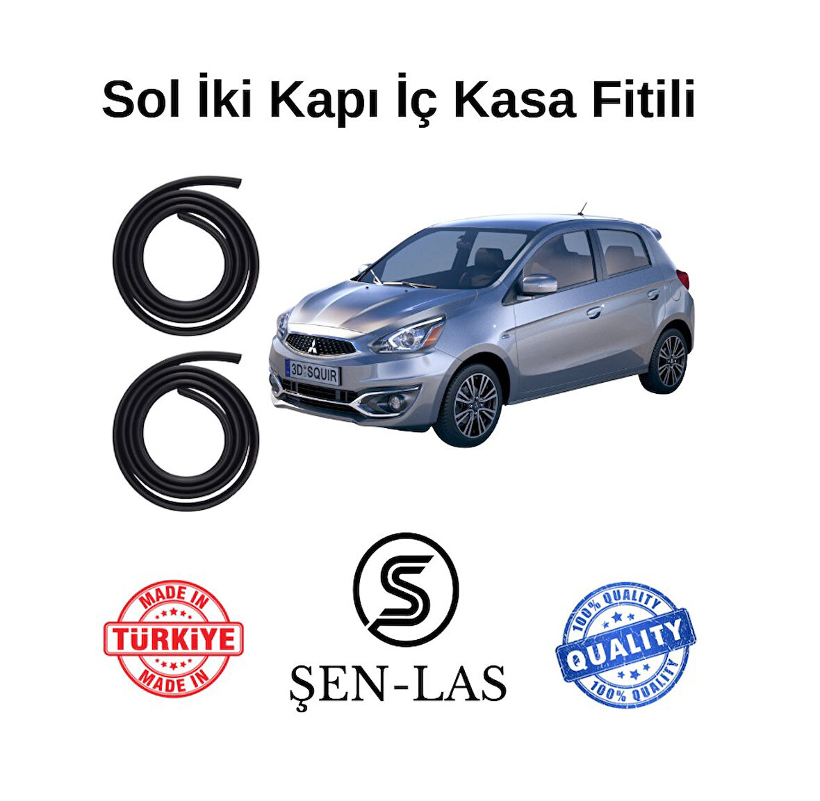 Mitsubishi Spacestar (2013-2018) Şen-Las Sol Ön ve Arka Fitili ŞL22508