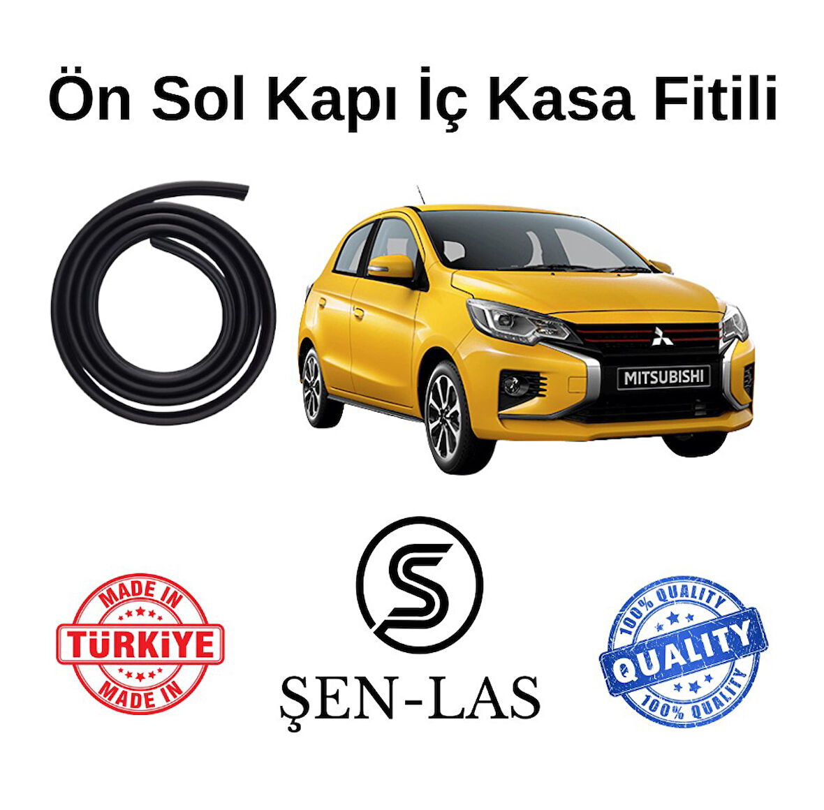 Mitsubishi Spacestar (2019-2022) Şen-Las Sol Ön Kapı Fitili ŞL22602