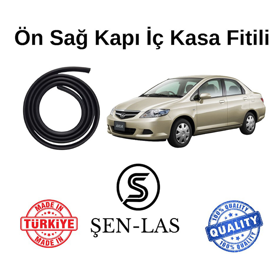 Honda City (2006-2008) Şen-Las Sağ Ön Kapı Fitili ŞL23101