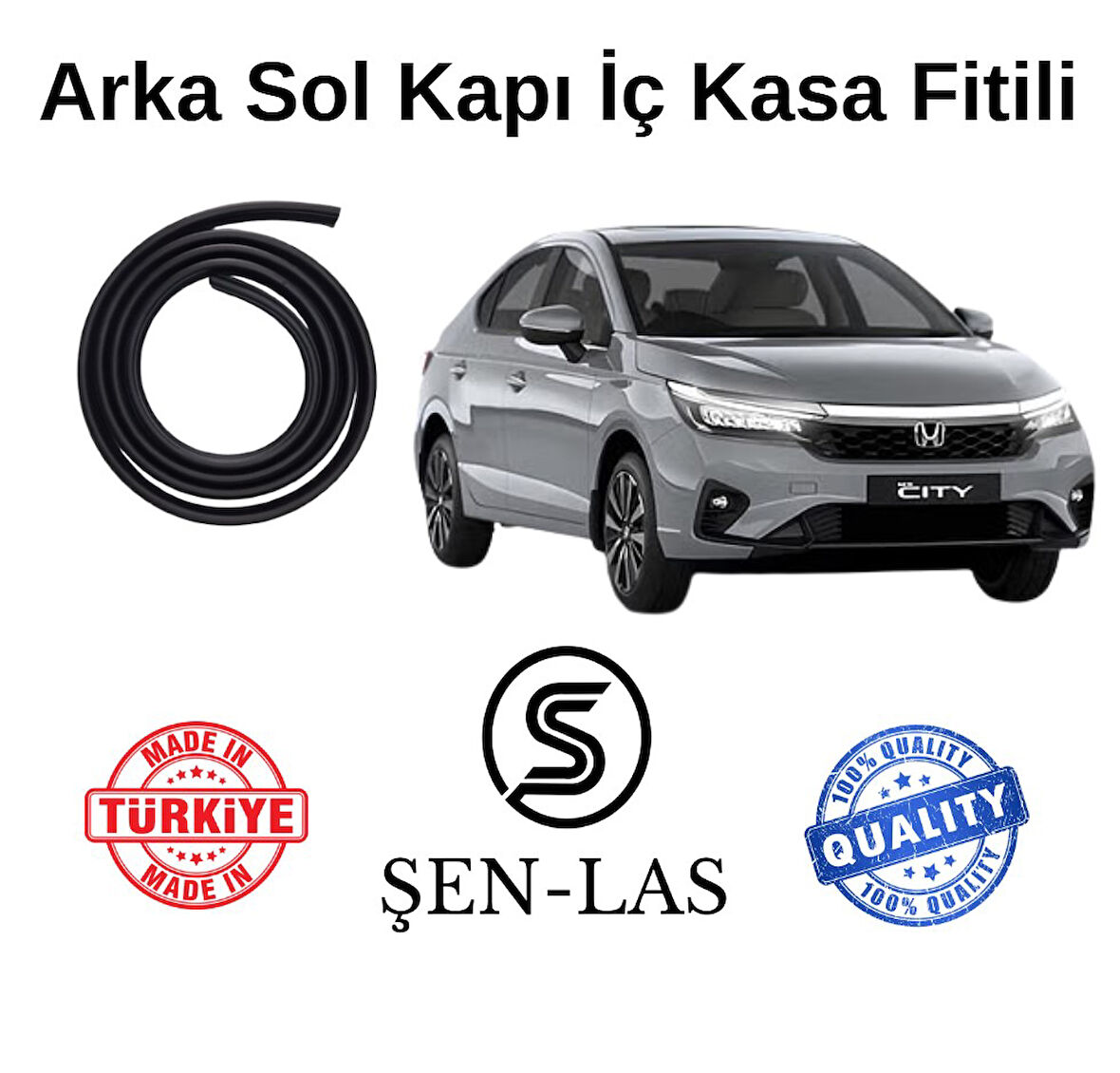 Honda City (2020-2025) Şen-Las Sol Arka Kapı Fitili ŞL23204