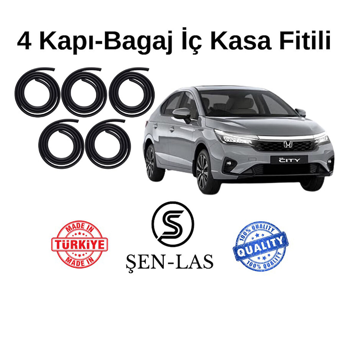 Honda City (2020-2025) Şen-Las 4 Kapı + Bagaj Fitili ŞL23211
