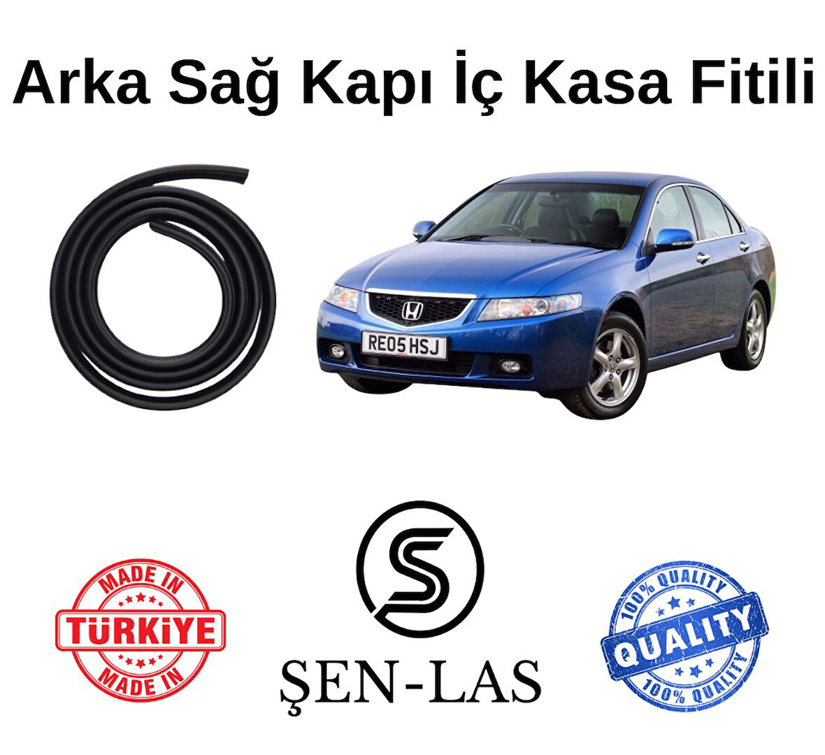 Honda Accord(2003-2008) Şen-Las Sağ Arka Kapı Fitili ŞL23803