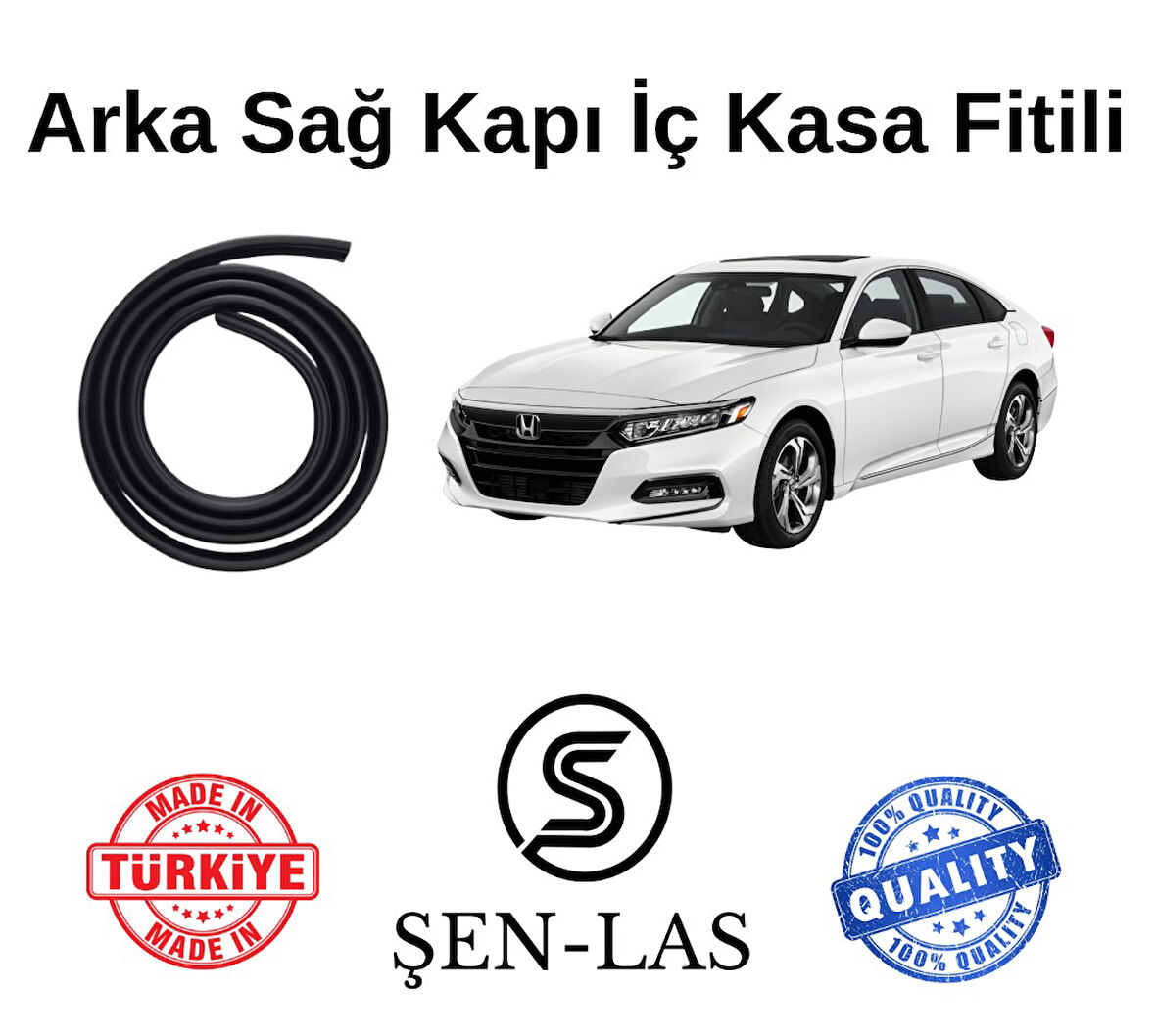 Honda Accord (2012-2019) Şen-Las Sağ Arka Kapı Fitili ŞL24003