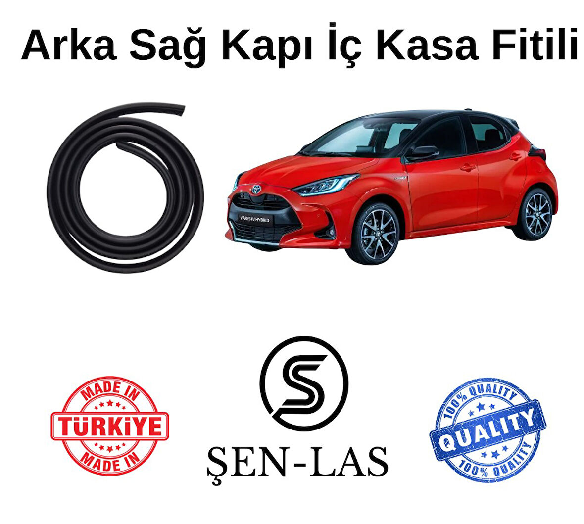 Toyota Yaris Vision (2020-2022) Şen-Las Sağ Arka Kapı Fitili ŞL25403