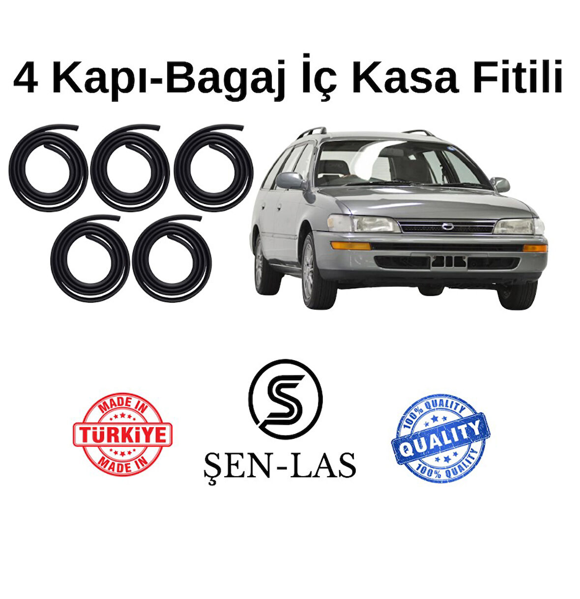 Toyota Corolla Station Wagon (1991-1998) Şen-Las 4 Kapı + Bagaj Fitili ŞL25602