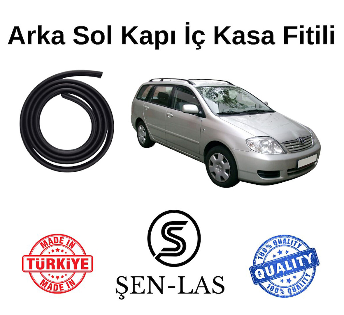 Toyota Corolla Station Wagon (2000-2006) Şen-Las Sol Arka Kapı Fitili ŞL25904