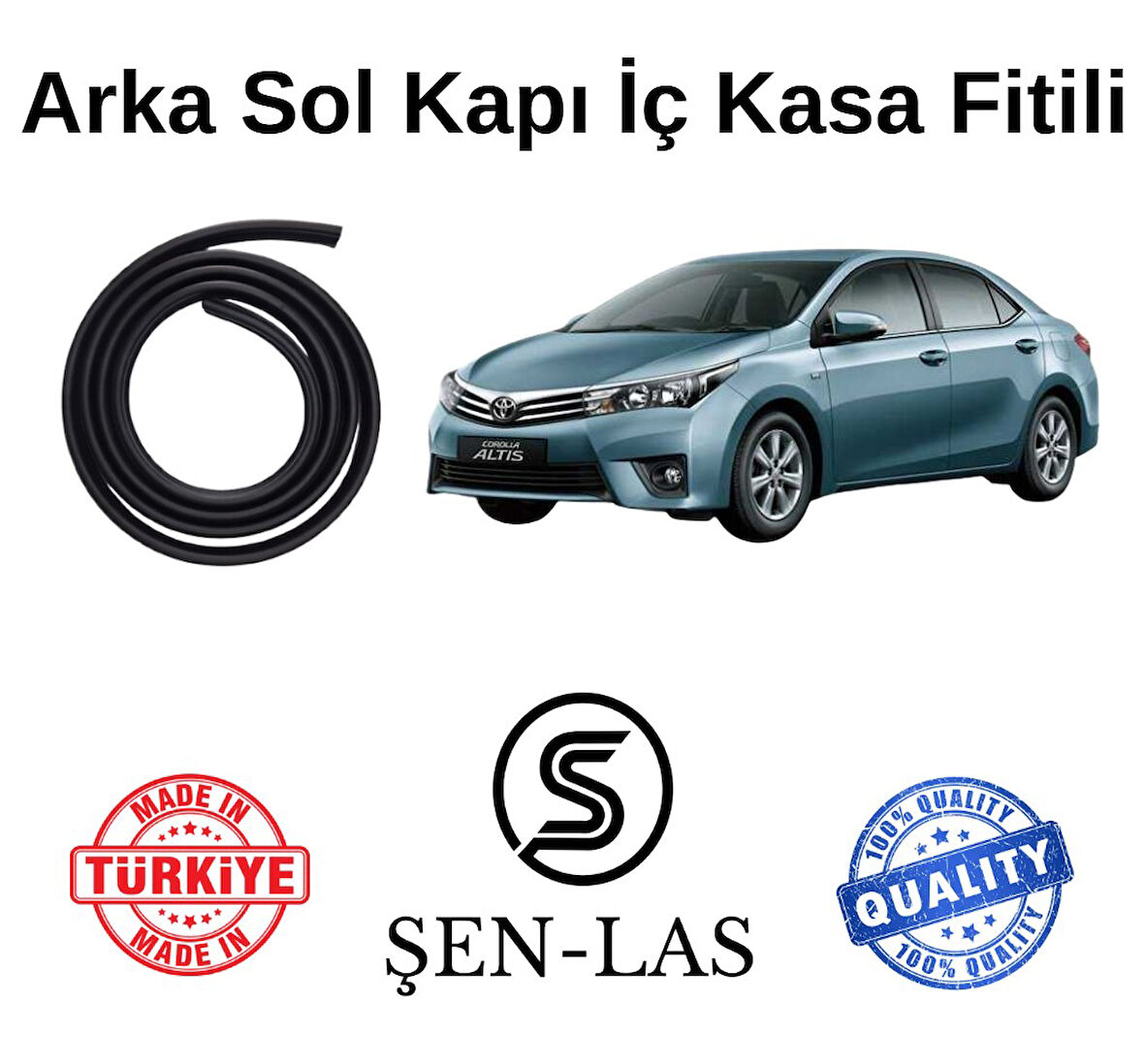 Toyota Corolla (2014-2017) Şen-Las Sol Arka Kapı Fitili ŞL26104