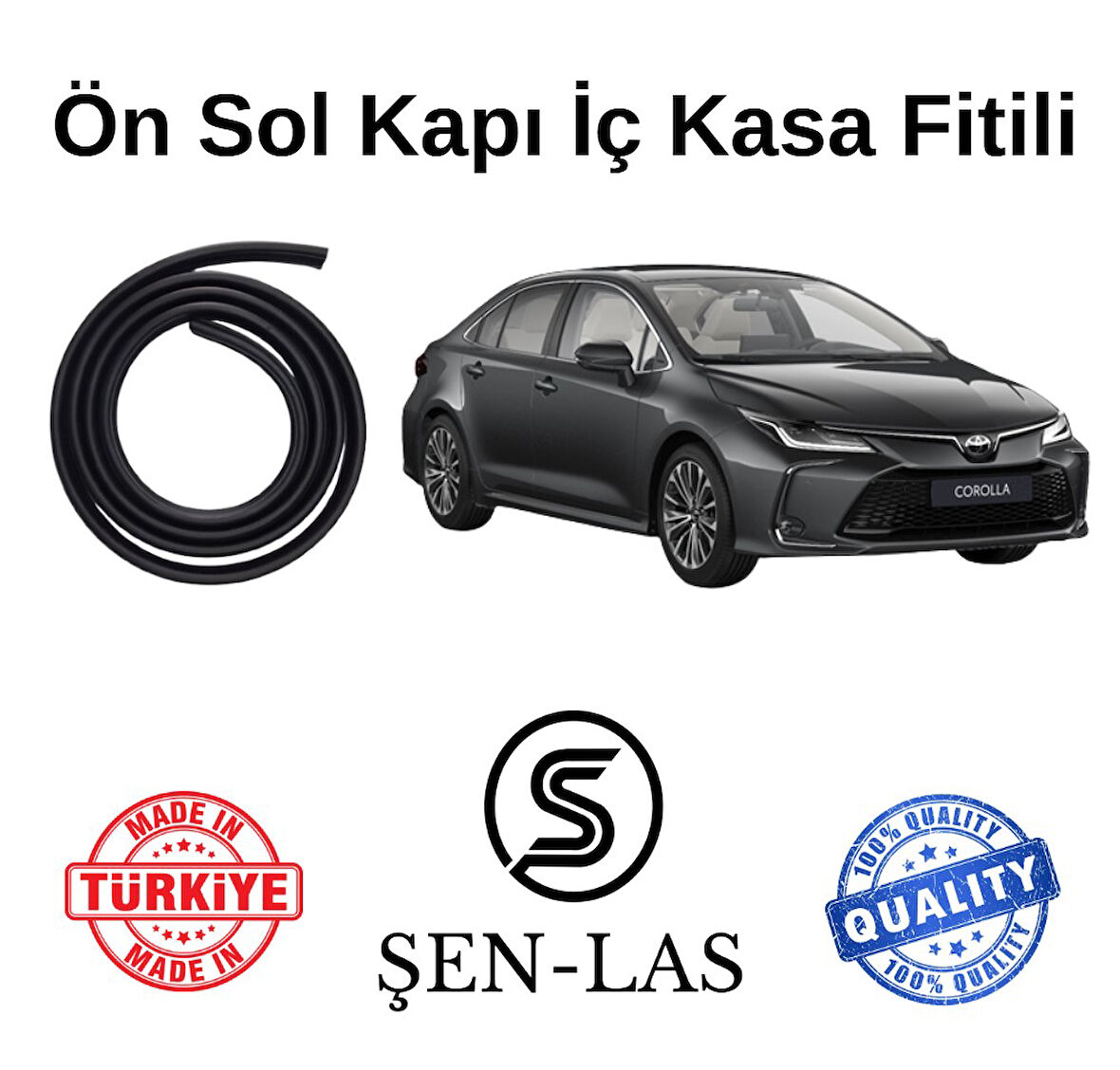Toyota Corolla (2018-2025) Şen-Las Sol Ön Kapı Fitili ŞL26202