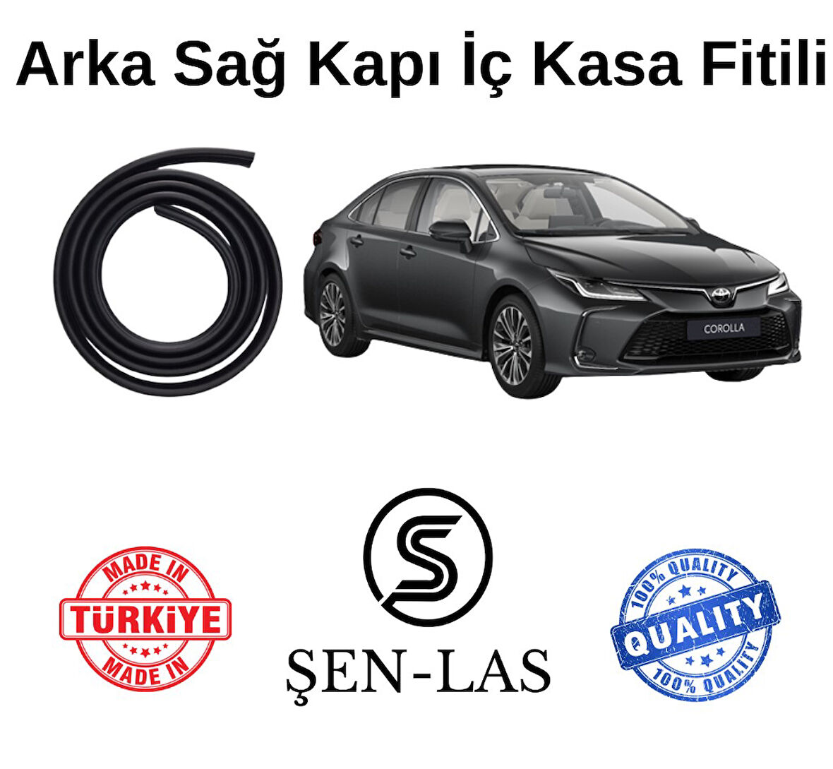 Toyota Corolla (2018-2025) Şen-Las Sağ Arka Kapı Fitili ŞL26203