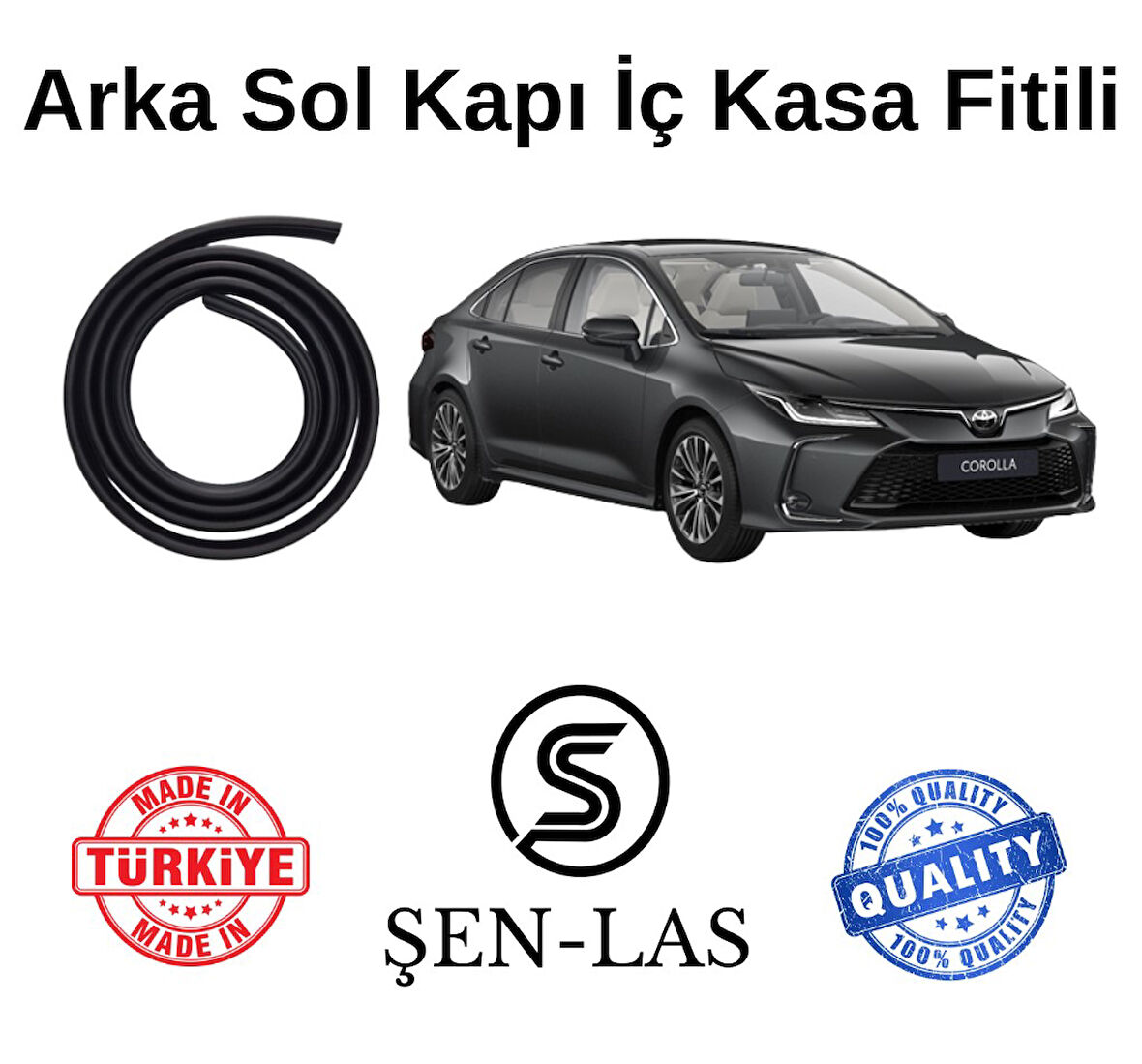 Toyota Corolla (2018-2025) Şen-Las Sol Arka Kapı Fitili ŞL26204
