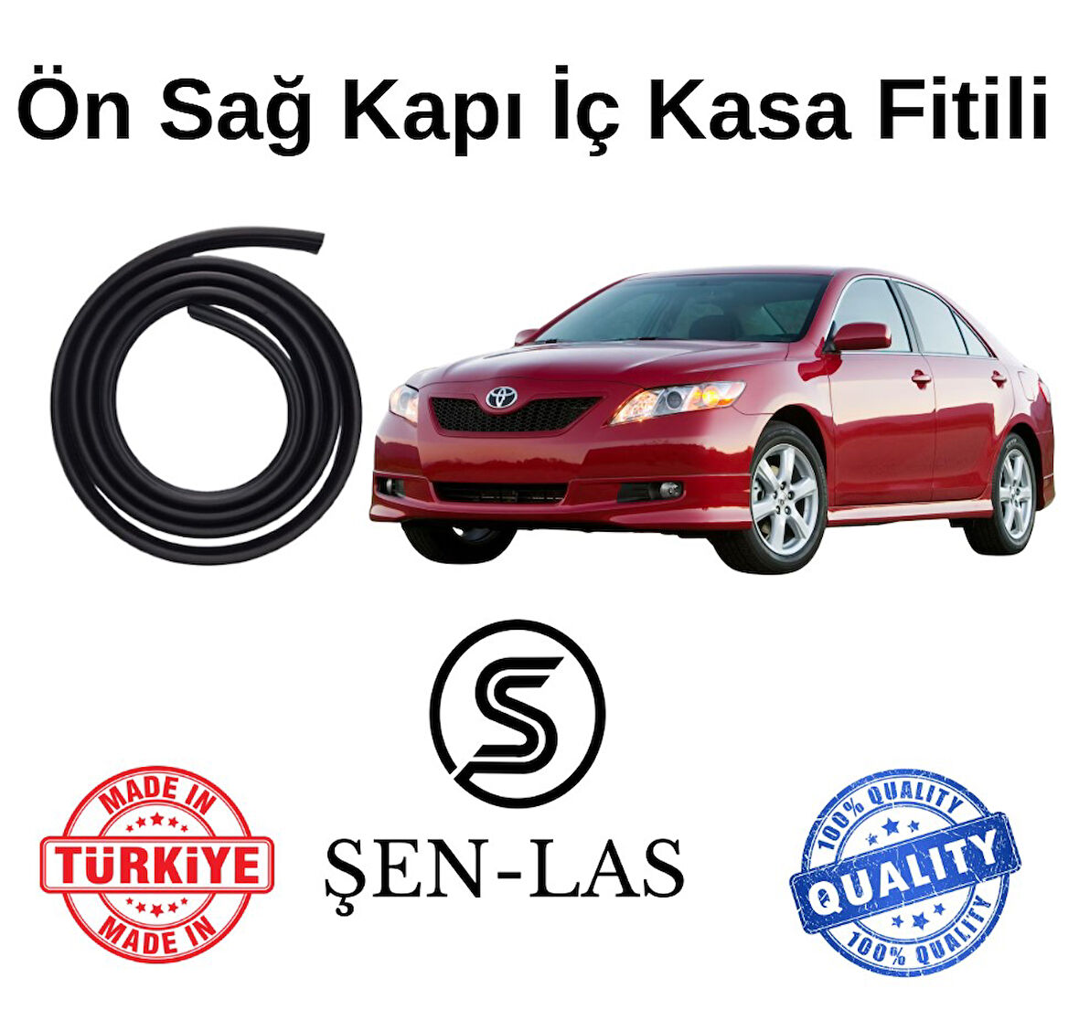 Toyota Camry (2007-2009) Şen-Las Sağ Ön Kapı Fitili ŞL26501