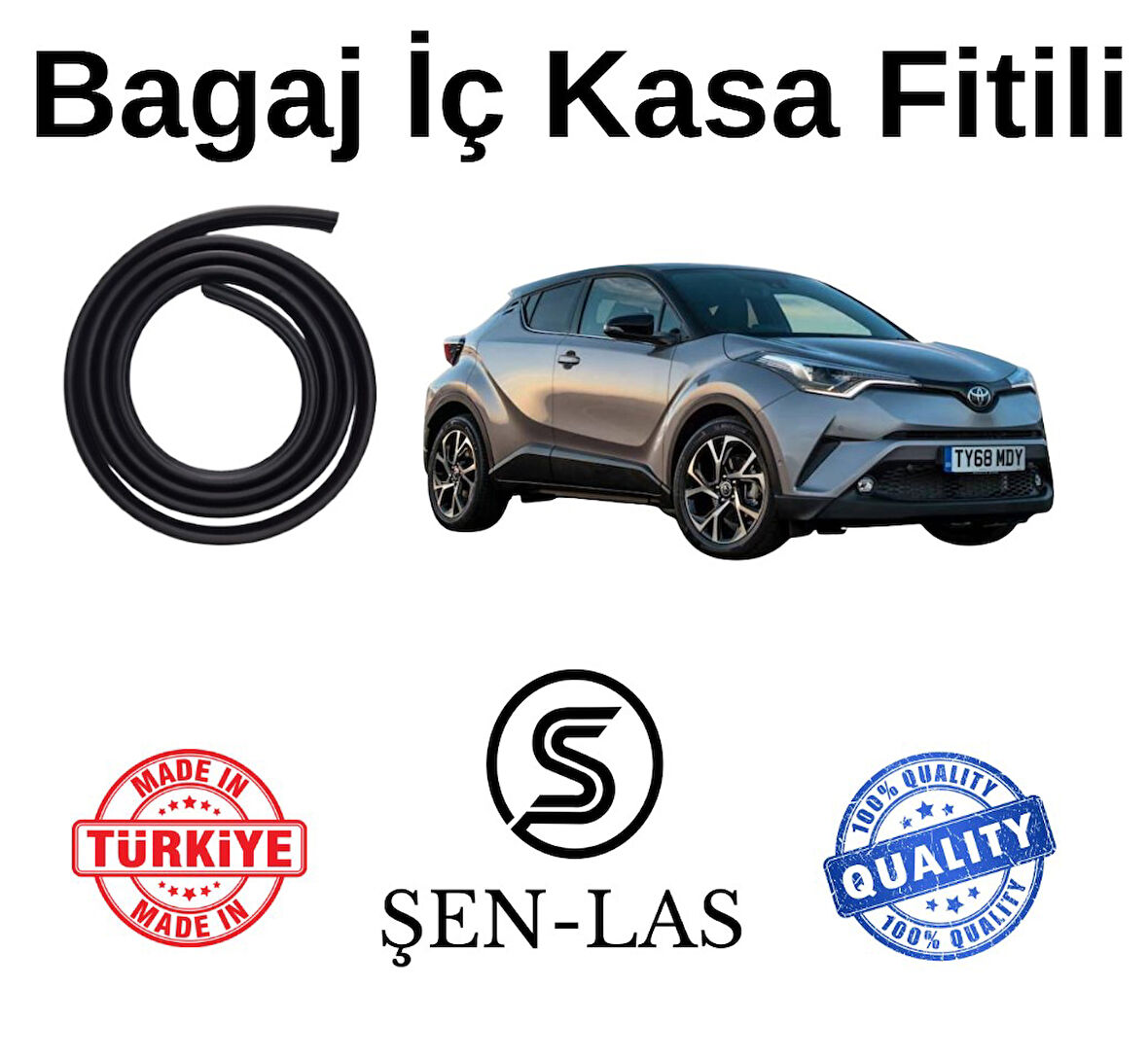 Toyota C-HR (2016-2019) Şen-Las Bagaj Fitili ŞL26705