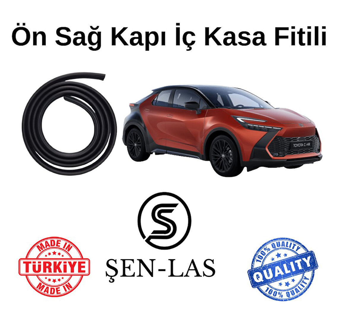 Toyota C-HR (2020-2025) Şen-Las Sağ Ön Kapı Fitili ŞL26801