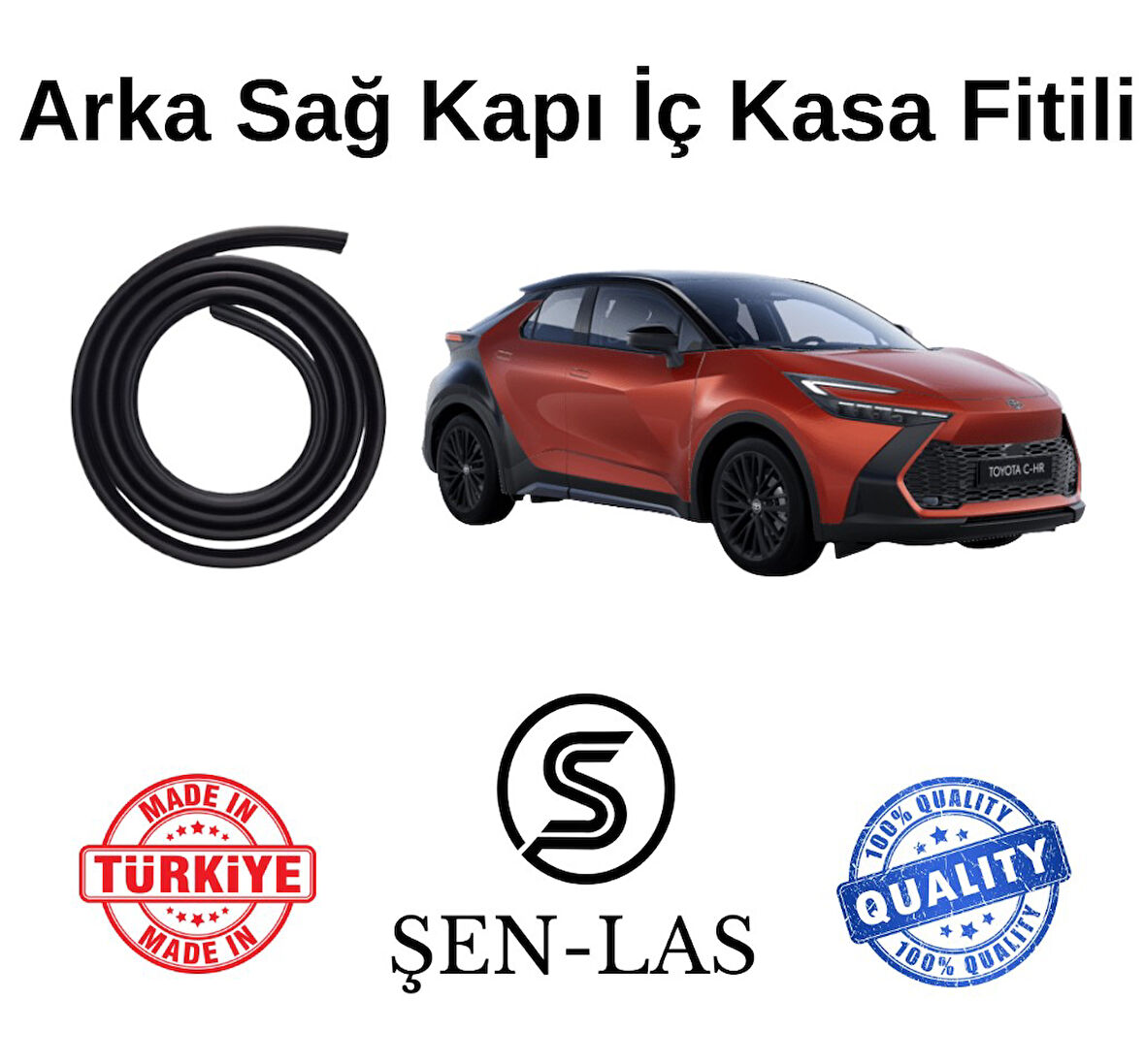 Toyota C-HR (2020-2025) Şen-Las Sağ Arka Kapı Fitili ŞL26803