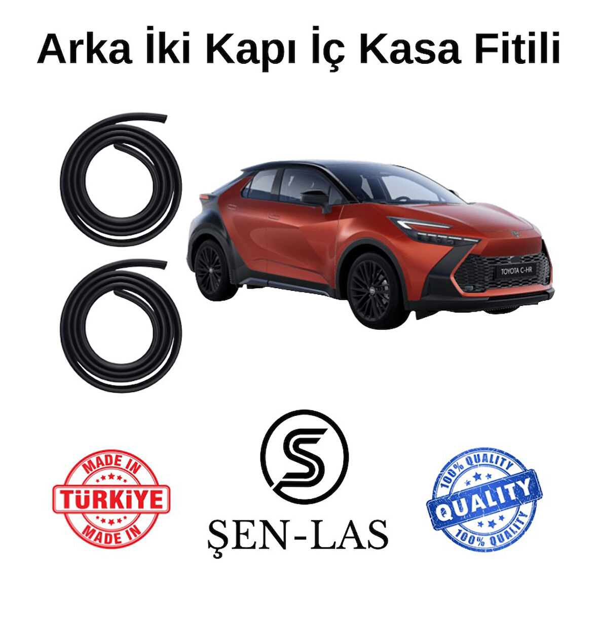 Toyota C-HR (2020-2025) Şen-Las Arka Iki Kapı Fitili ŞL26807