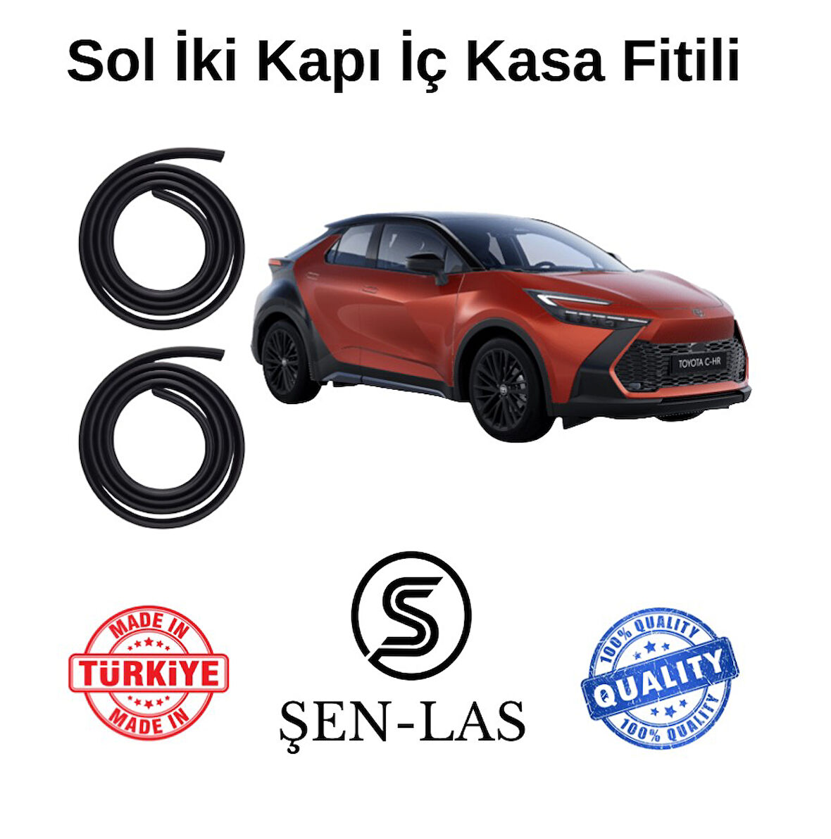 Toyota C-HR (2020-2025) Şen-Las Sol Ön ve Arka Fitili ŞL26808