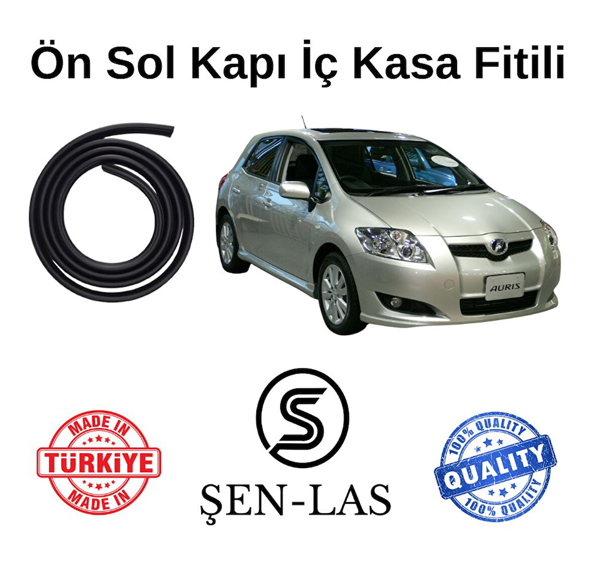 Toyota Auris (2006-2009) Şen-Las Sol Ön Kapı Fitili ŞL26902