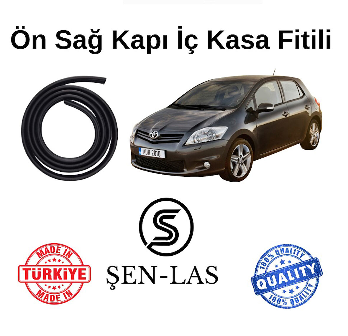 Toyota Auris (2010-2012) Şen-Las Sağ Ön Kapı Fitili ŞL27001