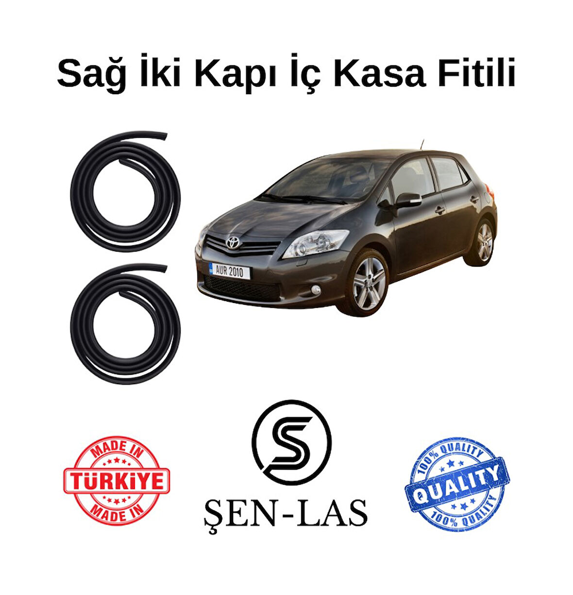 Toyota Auris (2010-2012) Şen-Las Sağ Ön ve Arka Fitili ŞL27009