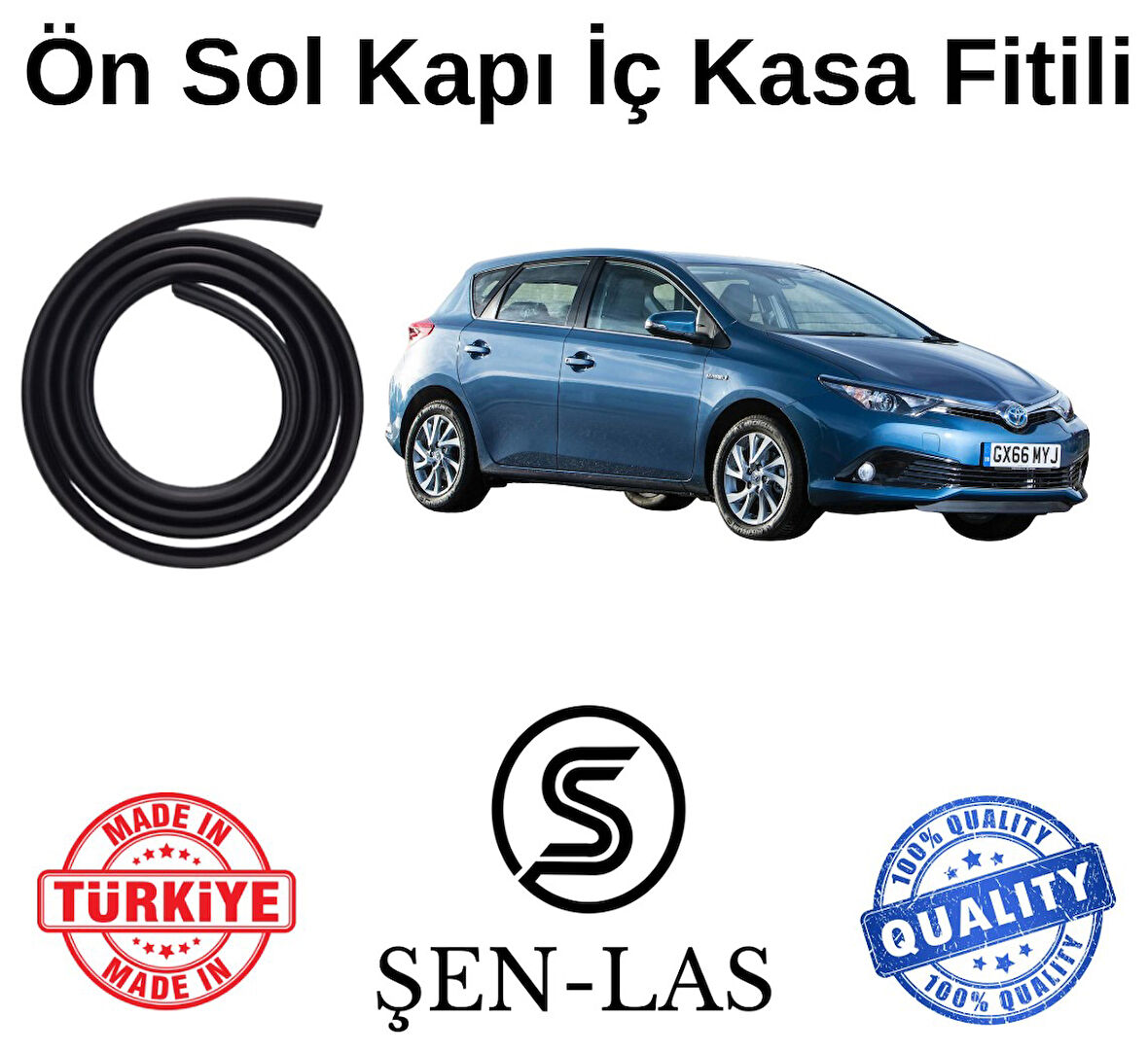 Toyota Auris (2012-2018) Şen-Las Sol Ön Kapı Fitili ŞL27102