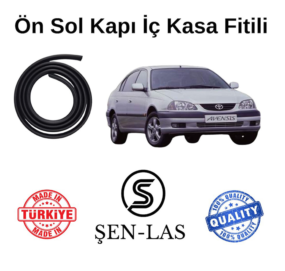Toyota Avensis (1998-2003) Şen-Las Sol Ön Kapı Fitili ŞL27202