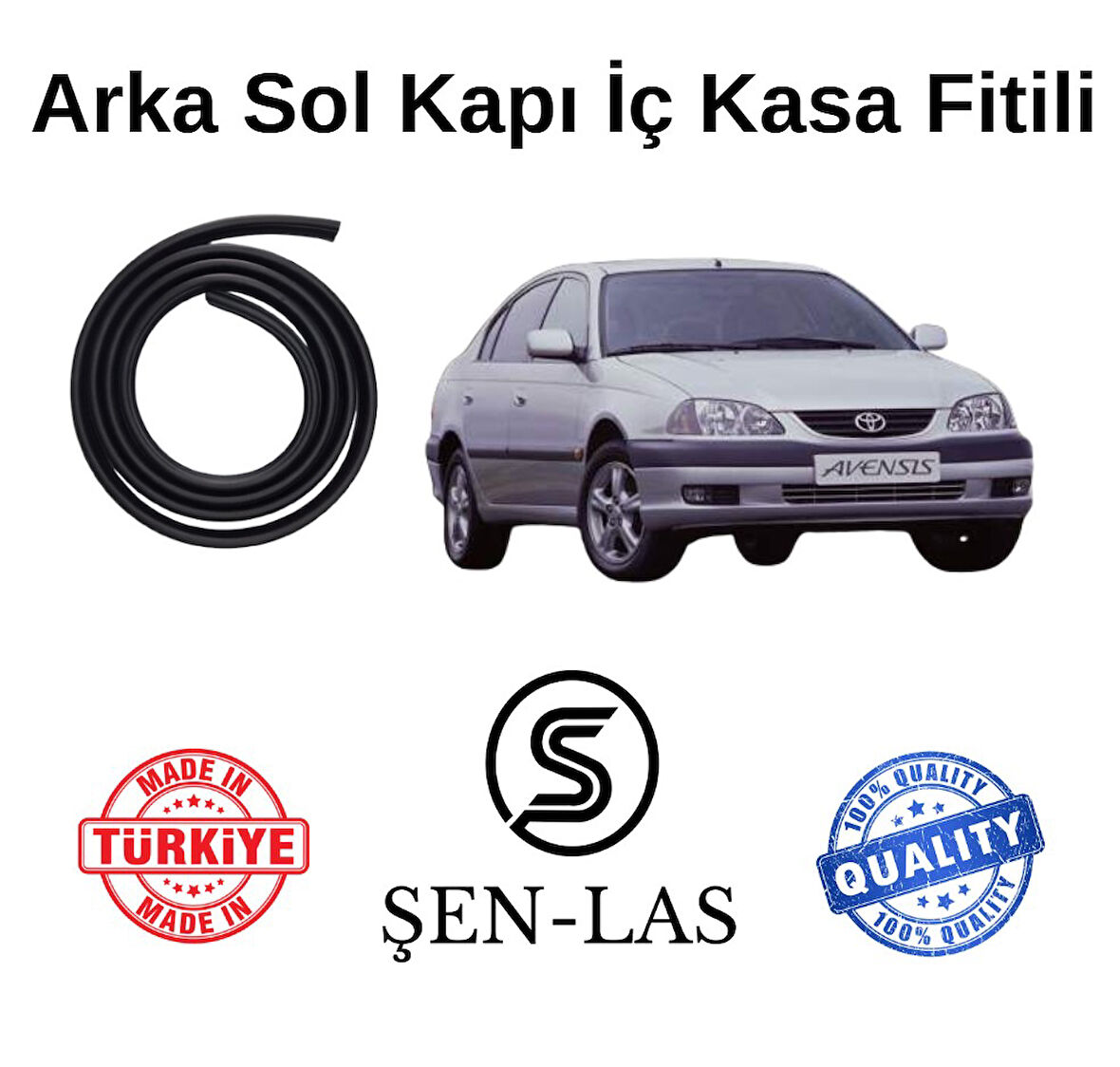 Toyota Avensis (1998-2003) Şen-Las Sol Arka Kapı Fitili ŞL27204