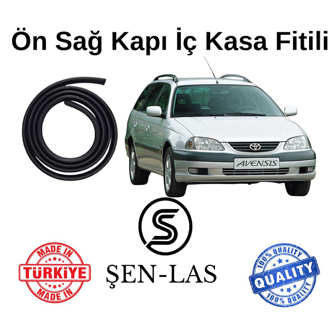 Toyota Avensis Station Wagon (1998-2003) Şen-Las Sağ Ön Kapı Fitili ŞL27301