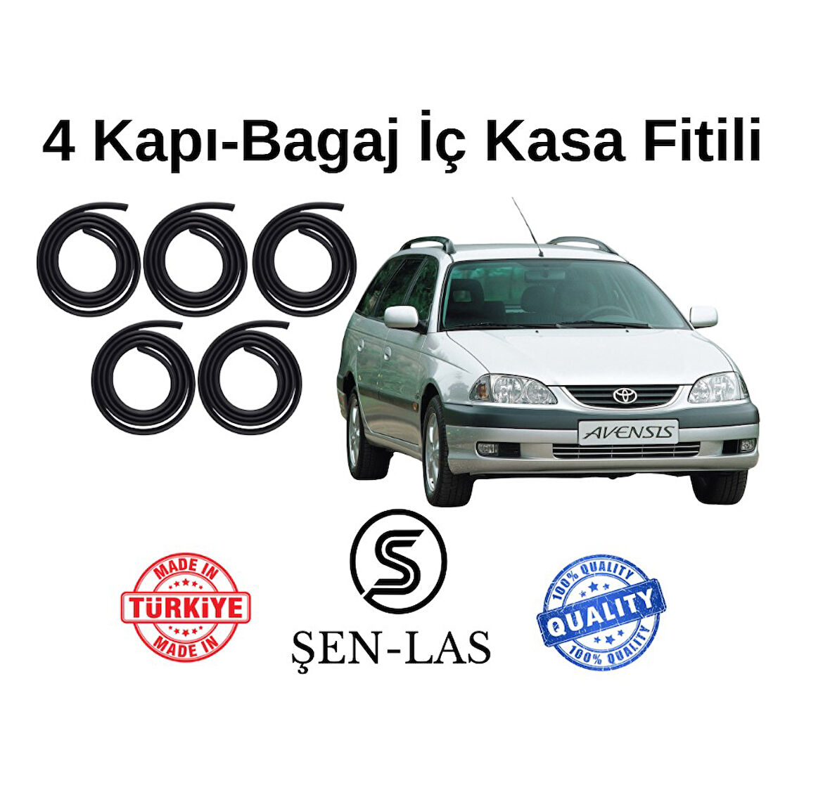 Toyota Avensis Station Wagon (1998-2003) Şen-Las 4 Kapı + Bagaj Fitili ŞL27311