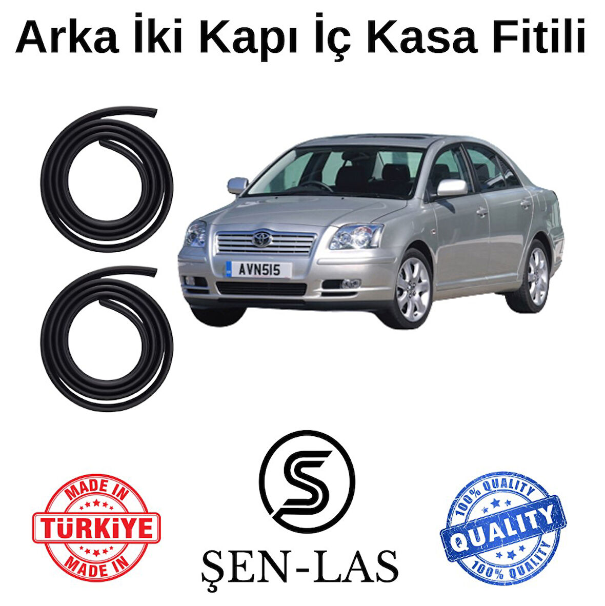 Toyota Avensis (2003-2009) Şen-Las Arka Iki Kapı Fitili ŞL27407