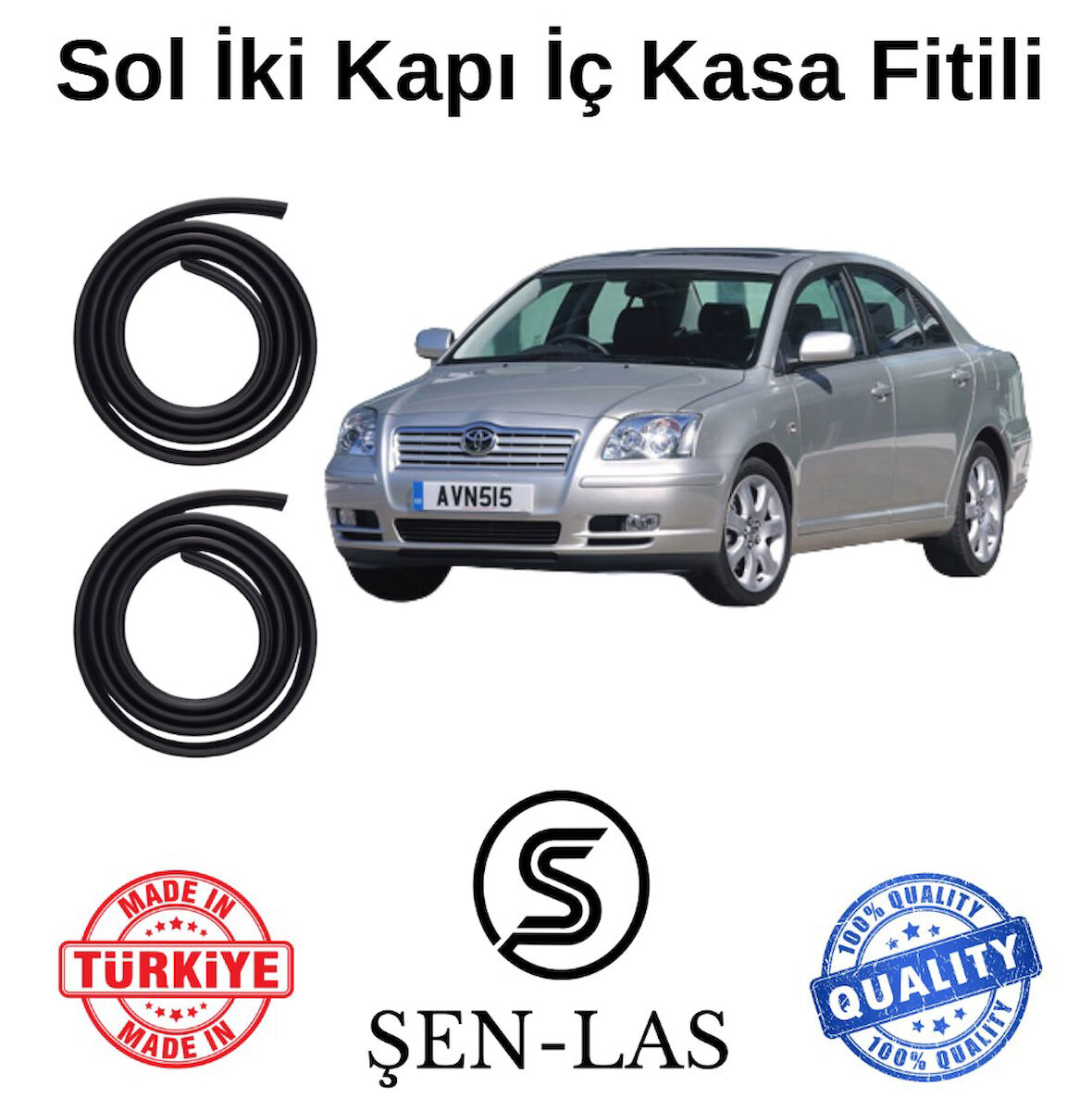 Toyota Avensis (2003-2009) Şen-Las Sol Ön ve Arka Fitili ŞL27408