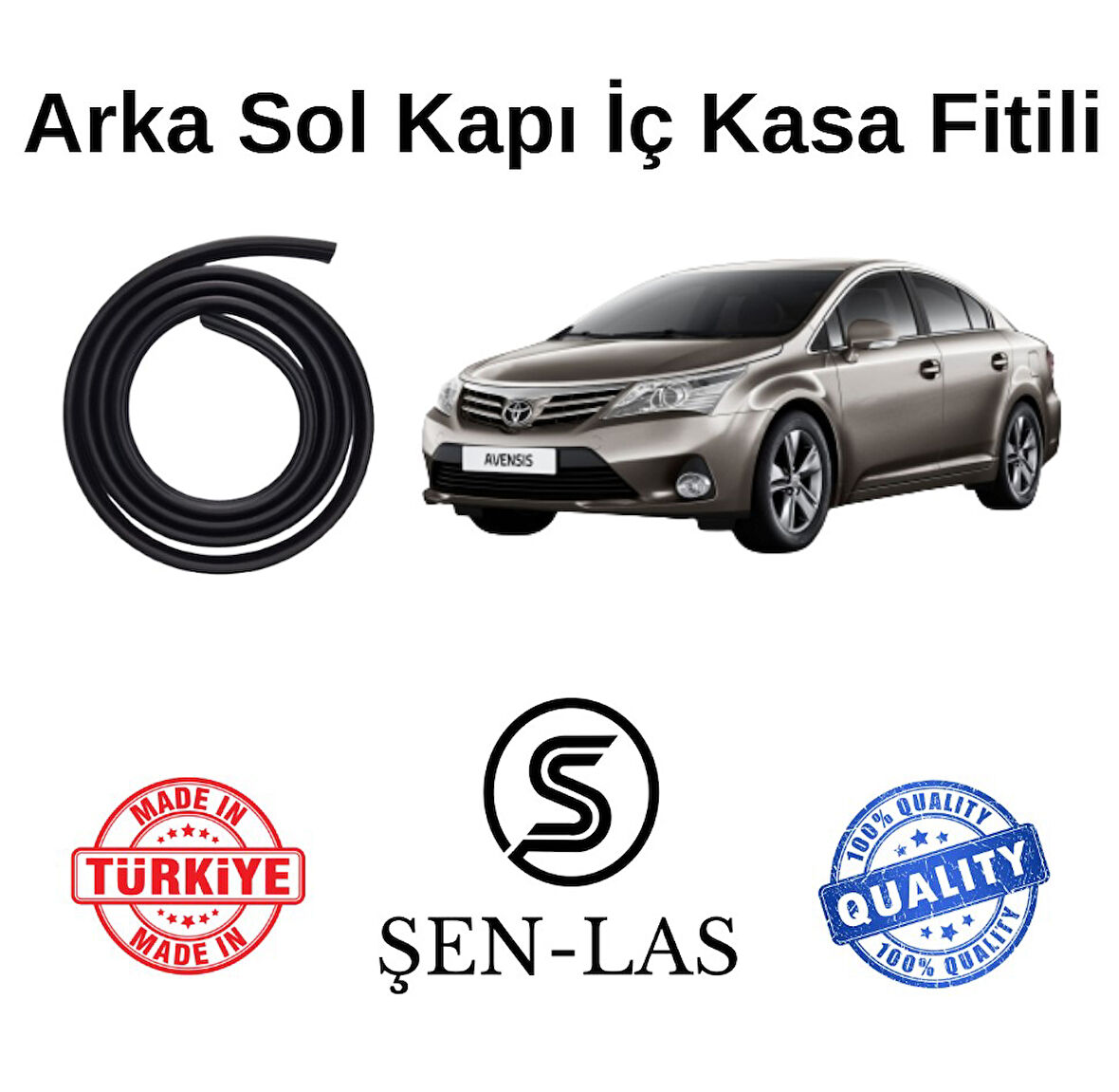 Toyota Avensis (2010-2014) Şen-Las Sol Arka Kapı Fitili ŞL27604
